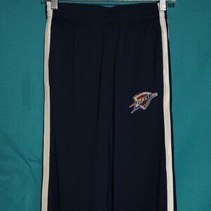 Kids Black OKC Thunder Pants